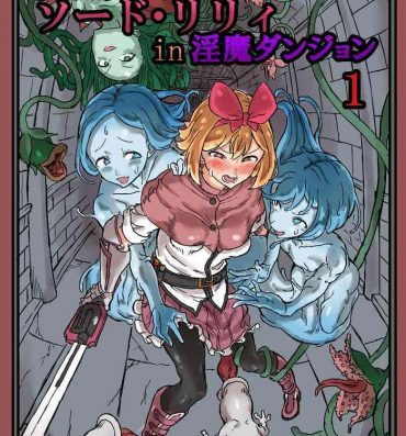 Footjob Futanari Mahou Shoujo Sword Lily in Inma Dungeon- Original hentai Fuck
