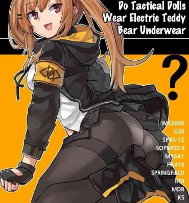 Three Some Do Tactical Dolls Wear Electric Teddy Bear Underwear?- Girls frontline hentai Threesome / Foursome