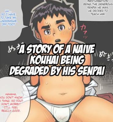 Milf Porn [Obeccho] Junboku na Kouhai-kun ga Senpai-kun ni Datosaseru made no Hanashi [English] {Shotachan} Hotporn
