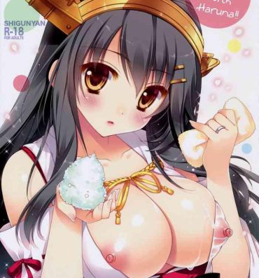 Tiny Tits Ware, Haruna to Ofuro ni Totsunyuu su!!  | Plunging into the Bath with Haruna- Kantai collection hentai Porn