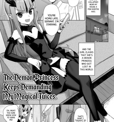 Exhib Mazoku no Hime ga Ore no Maryokujiru o Matomete Yamenai Ken | The Demon Princess Keeps Demanding My Magical Juices- Original hentai Natural