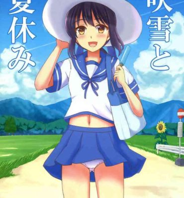 Jav Fubuki to Natsuyasumi- Kantai collection hentai Highheels