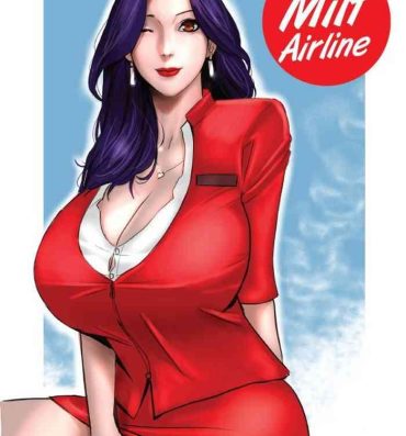 Cuck MILF Airline- Original hentai Spooning