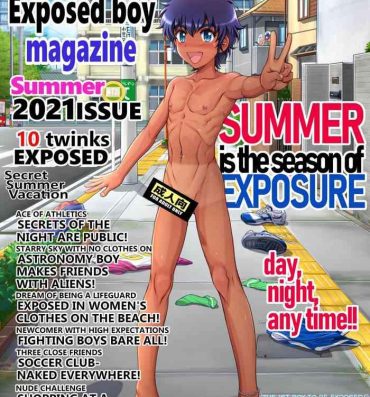 Cocks Roshutsu Shounen Magazine | Exposed Boy’s Magazine- Original hentai Plug
