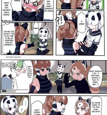 Assfucking Panda Harem- Kemono friends hentai Shemale Sex