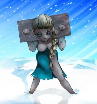 New Queen of Snow The Beginning- Frozen hentai Suruba